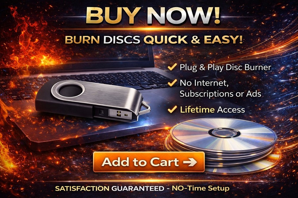 AnyBurn CD DVD ISO Burner USB Toolkit Setup Guide Disc Utility LIFETIME UPDATES