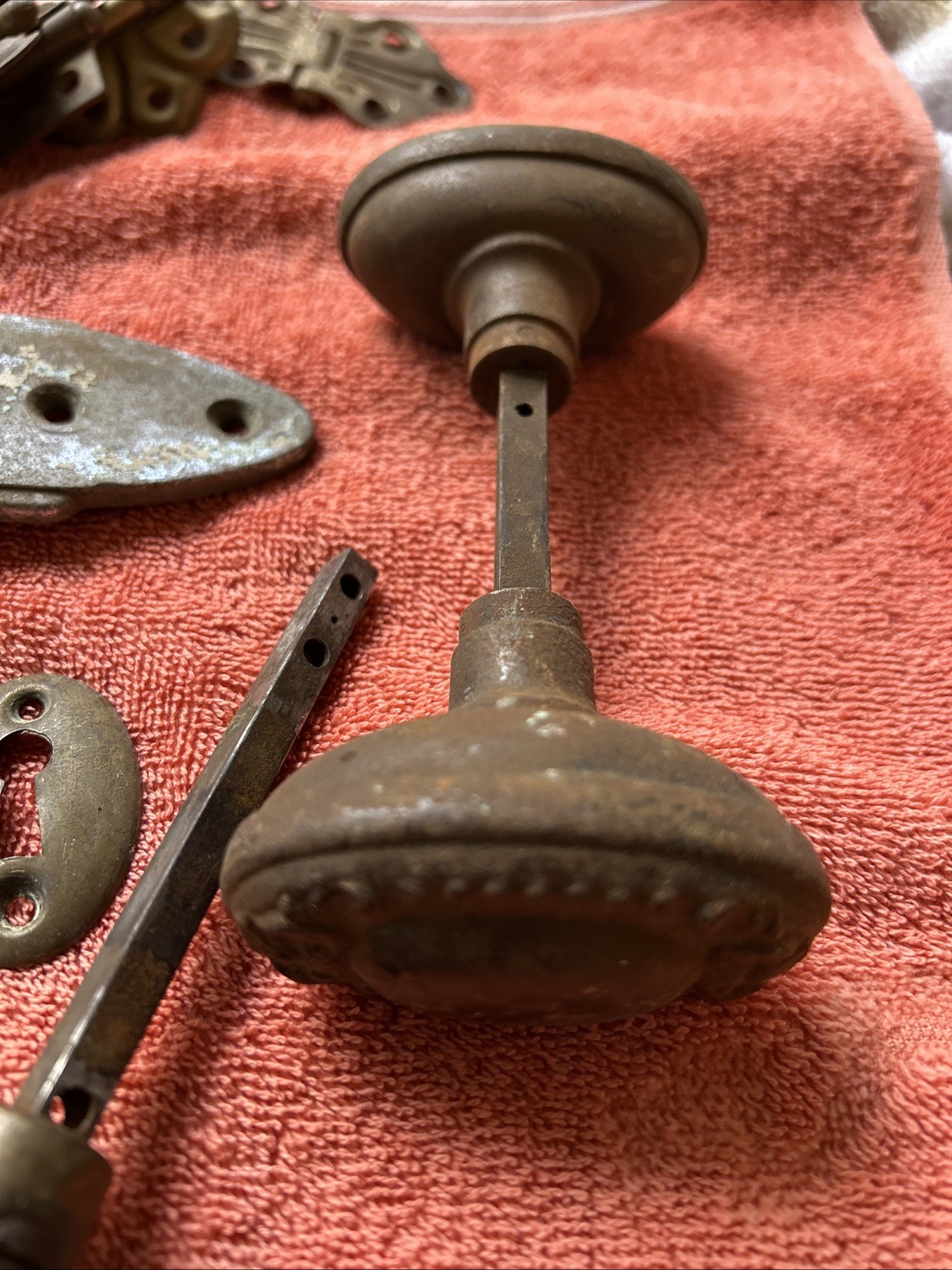 Vintage door hardware