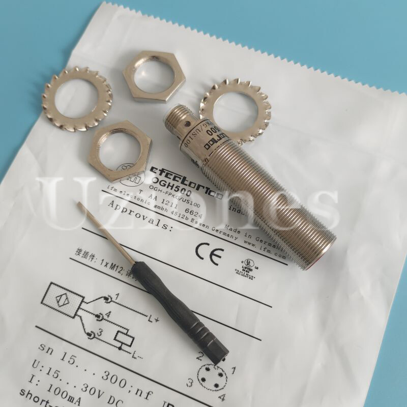 1X Photoelectric Sensor Diffuse Reflection Switch For IFM OGH500 OGH-FPKG/US100