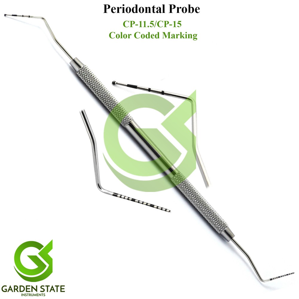 Endodontic Root Canal Operating Kit Filling Restorative Instruments Probe Scaler