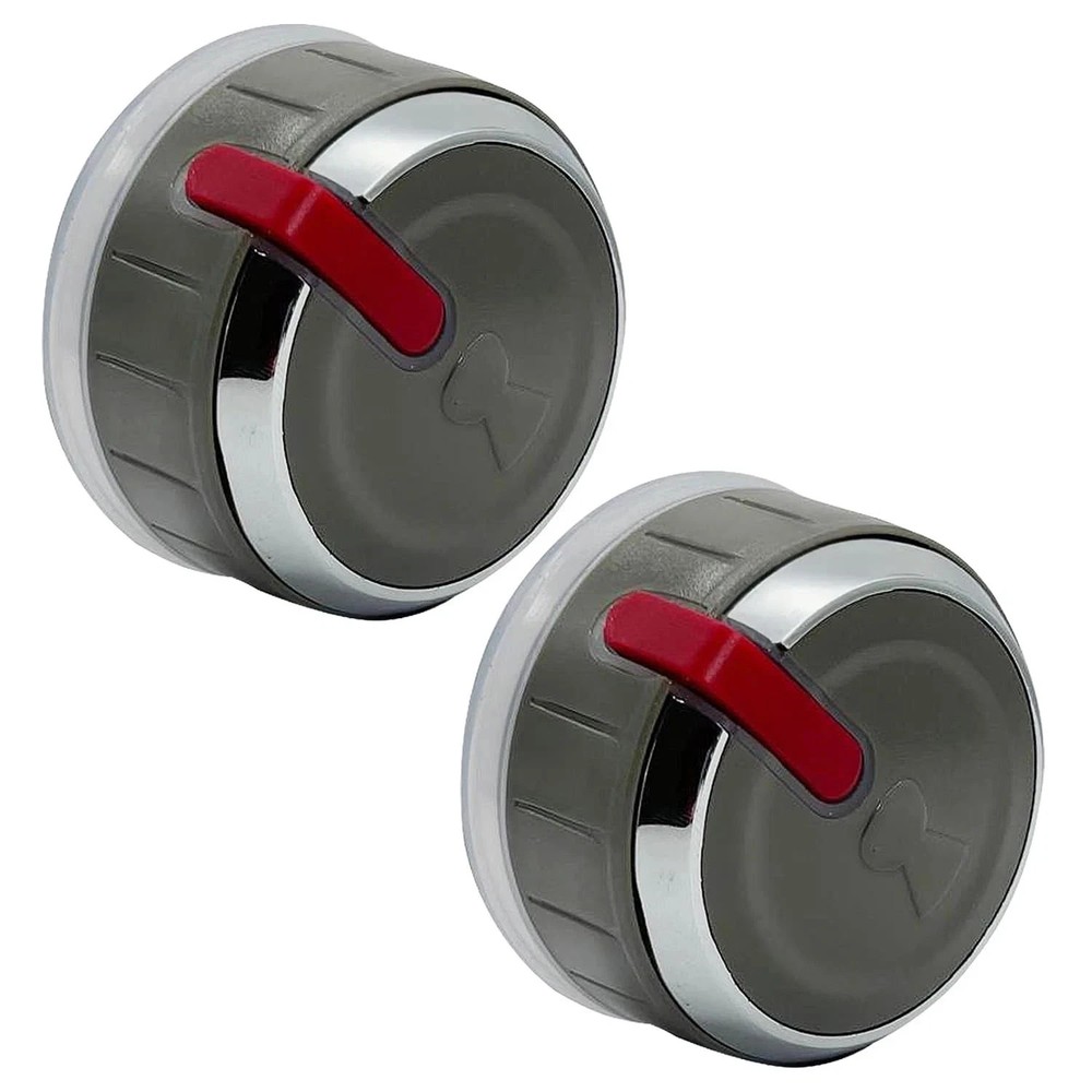 Replacement Control Knobs Compatible with Weber Genesis II 66754 – 2-Pack Gri...