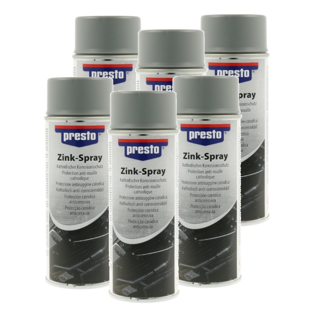 Presto Zinc Spray 6x 400ml.