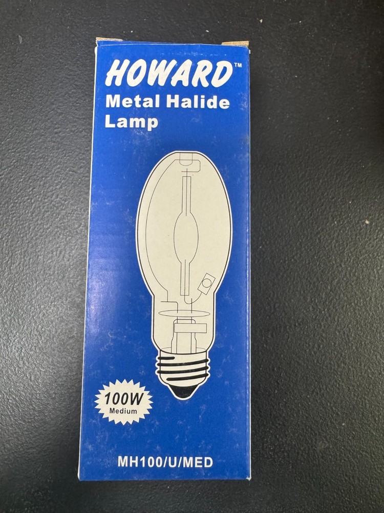 Howard Lighting MH100/U/MED HID | 100W M90/E E26 Medium Universal ED17 Clear