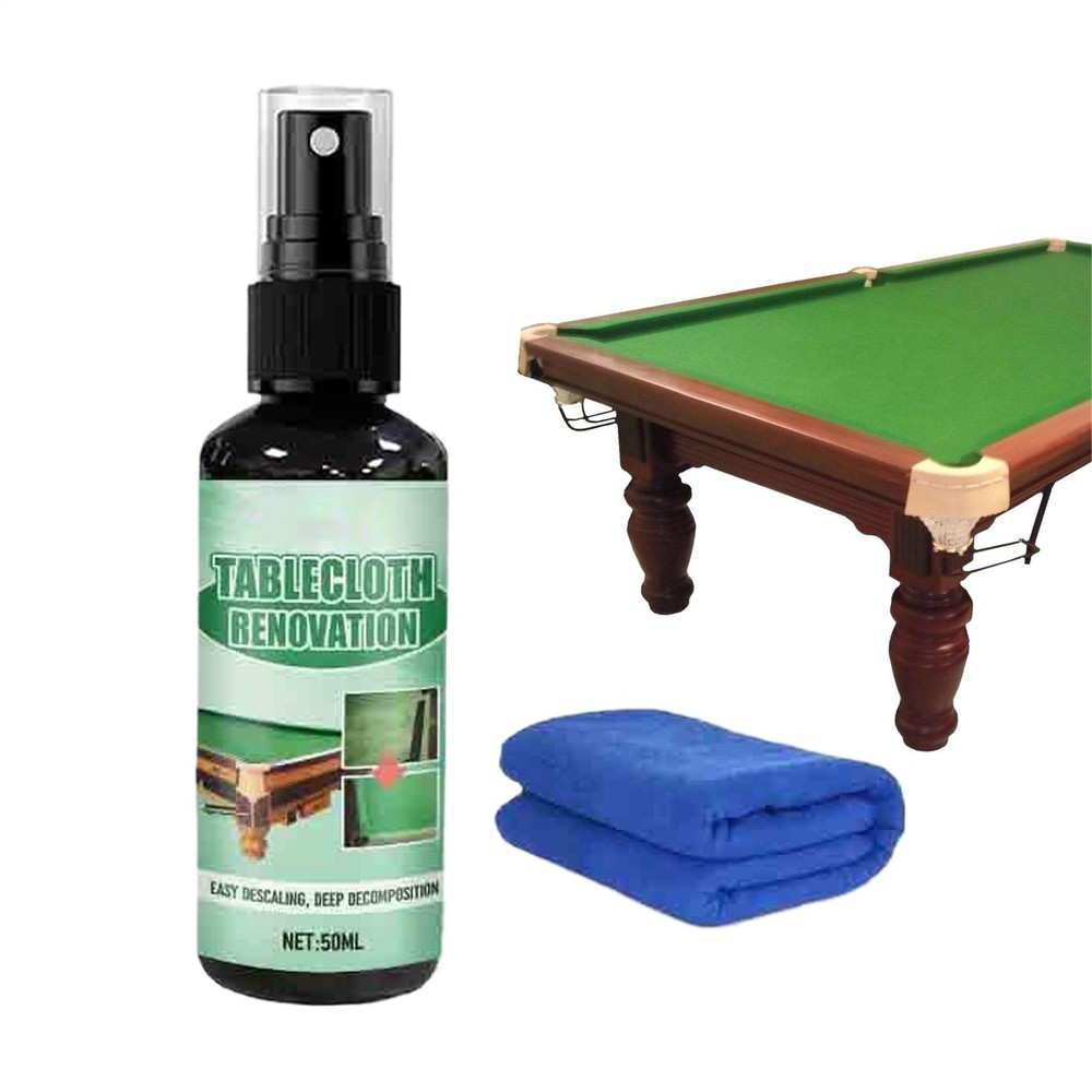 Felt Cleaner for Pool Table 50ml Quick Drying Maintenance Polisher