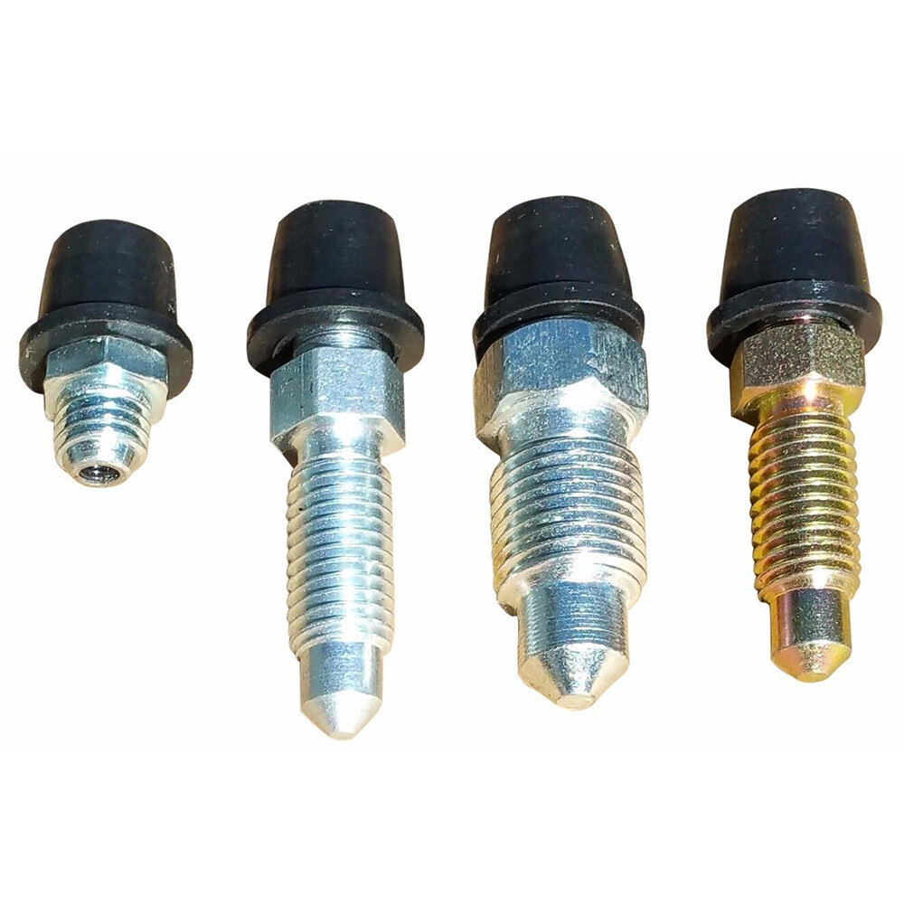 25Pack Brake Bleeder Screw Caps Grease Zerk Fitting Cap Rubber Dust Cover 85966