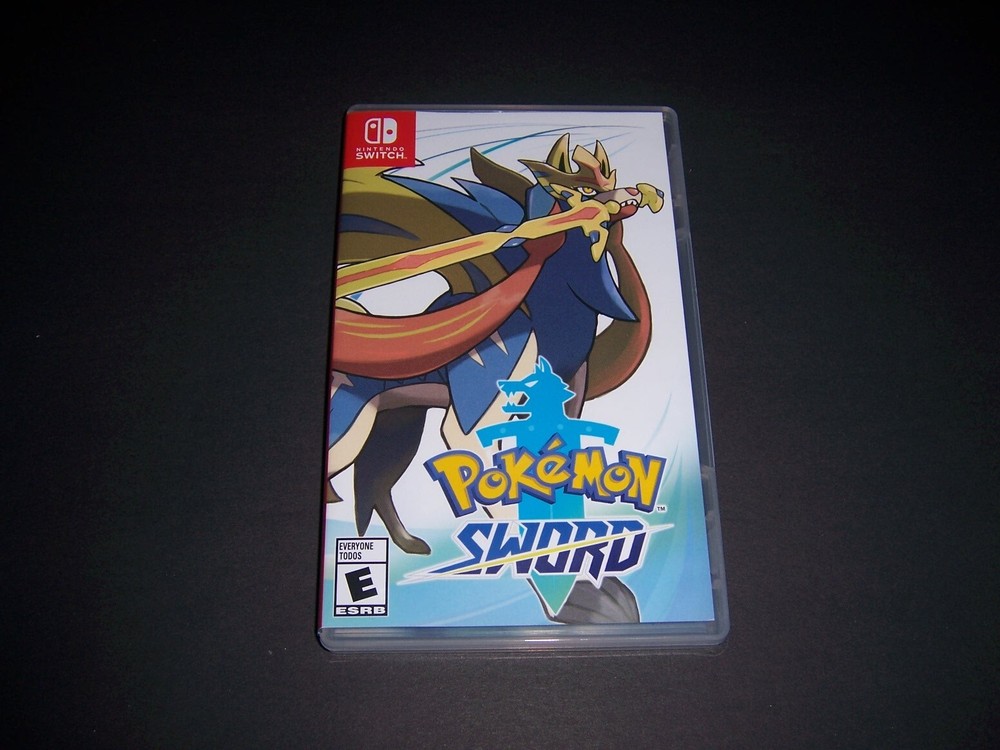 Authentic Box Case ONLY Replacement Nintendo Switch for Pokemon Sword