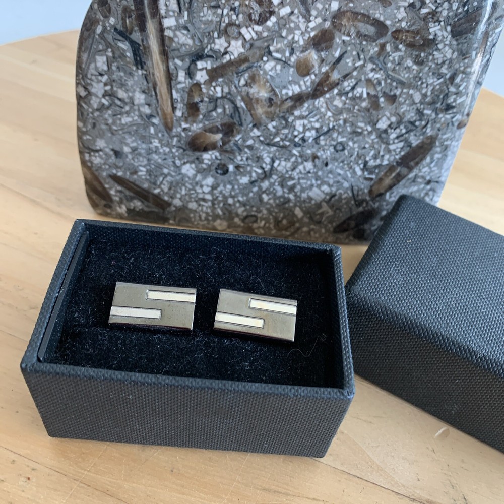 NEXT CUFFLINKS Silver MEN'S Superb Condition
