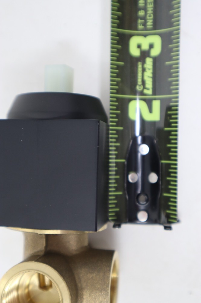 Matte Black Mixing Valve Single Function Shower Mixer Valve-Valve ONLY Square