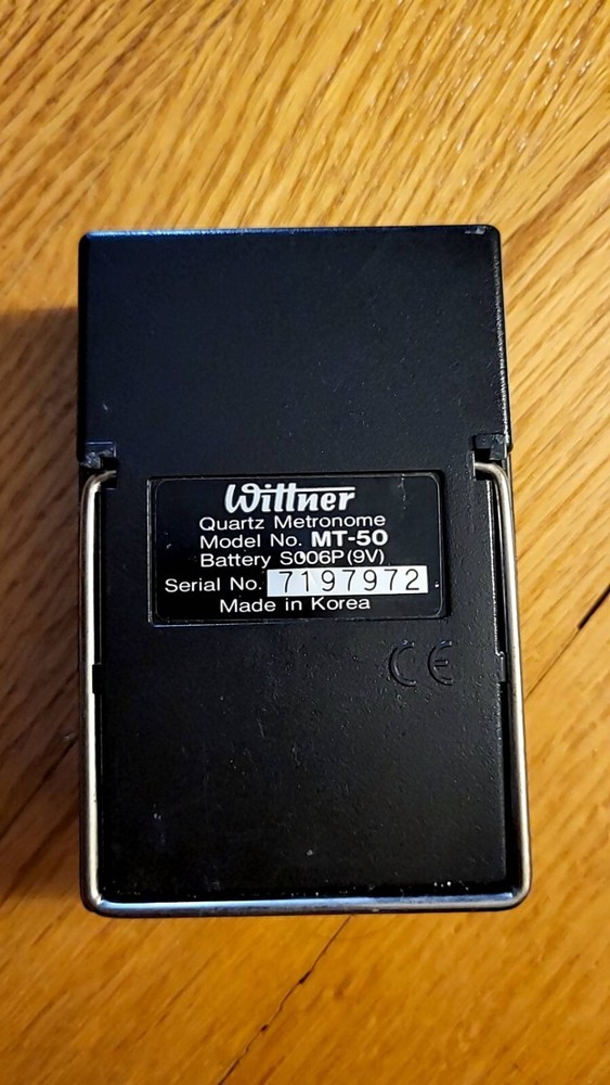 WILLNER MT-50 QUARTZ METRONOME