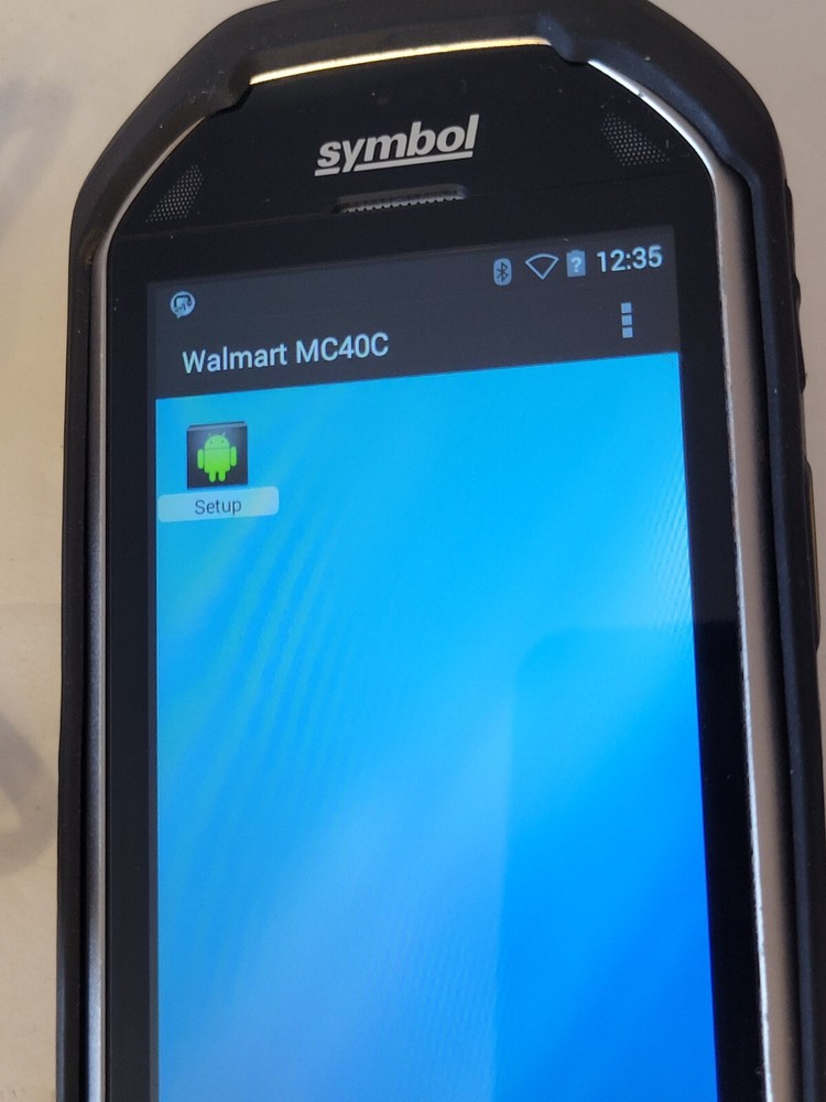 Zebra Symbol MC40 Mobile Computer Barcode Scanner With Battery