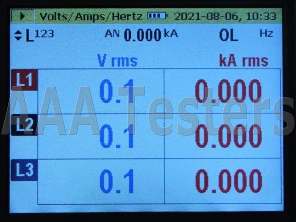 Fluke 1735 Three Phase Power Logger Analyst 10.24 kHz