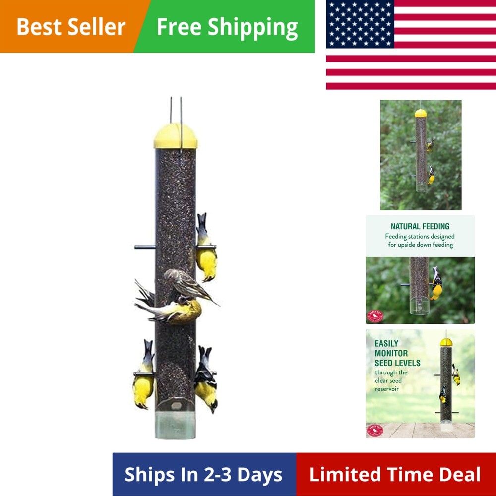 399 Patented Upside Down Thistle Feeder