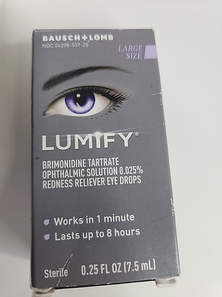 Lumify Bausch + Lomb .25 fl oz, New