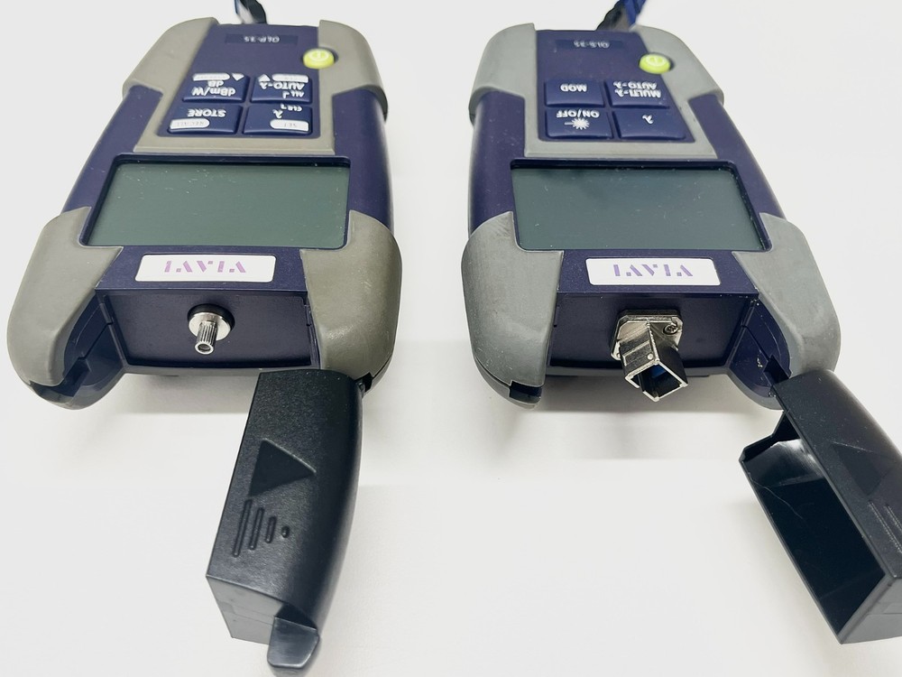 JDSU VIAVI OLS-35 Optical Light Source & OLP-35 Optical Power Meter