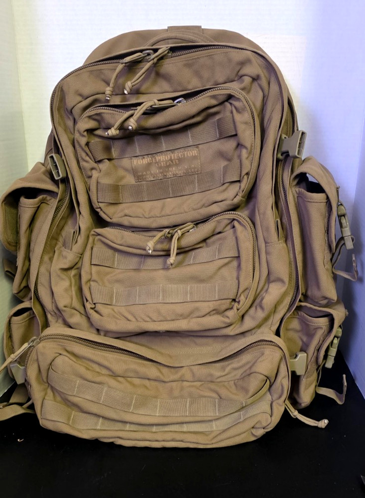 FORCE PROTECTOR GEAR TAC  Extreme  Coyote Brown Deployment Backpack