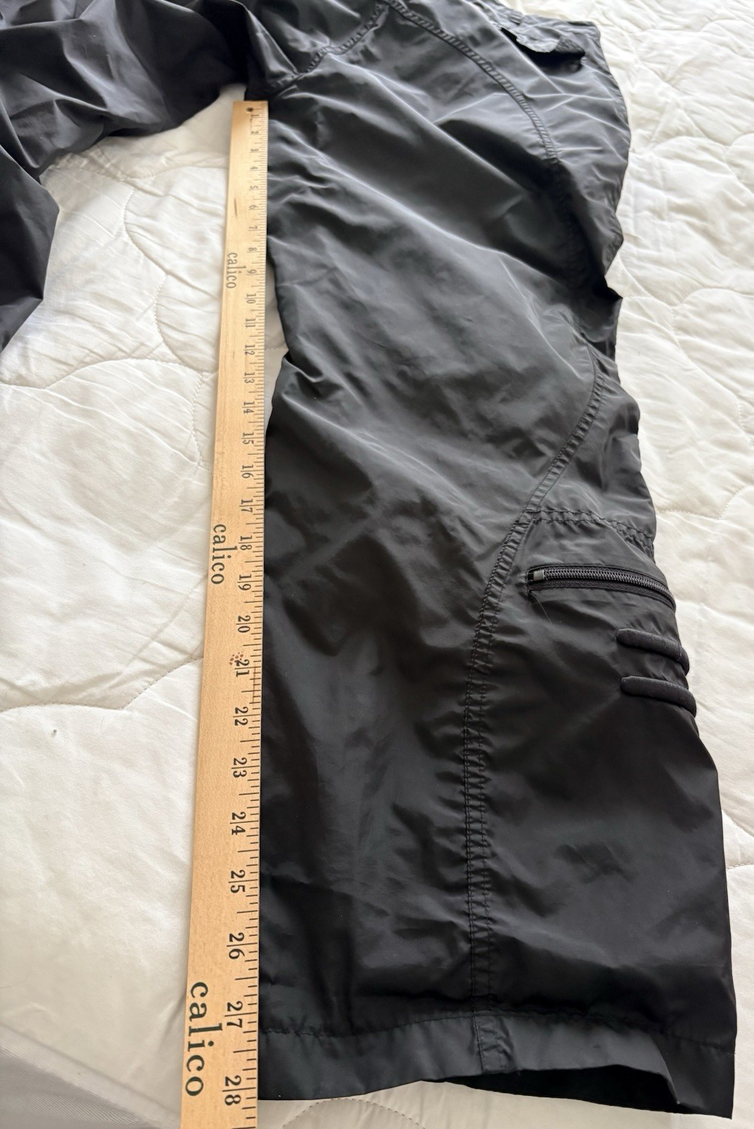 Vintage Ecko Marvel Wolverine SnowBoard Ski Pant Sz 30 Black Hologram Logo Korea