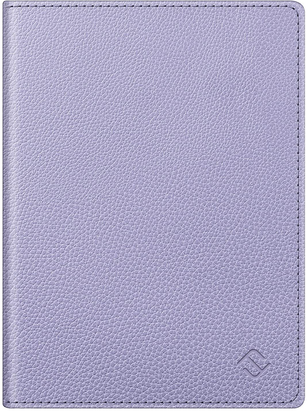 Slim Leather Travel Passport Wallet Holder RFID Blocking ID Card Case Cover USA