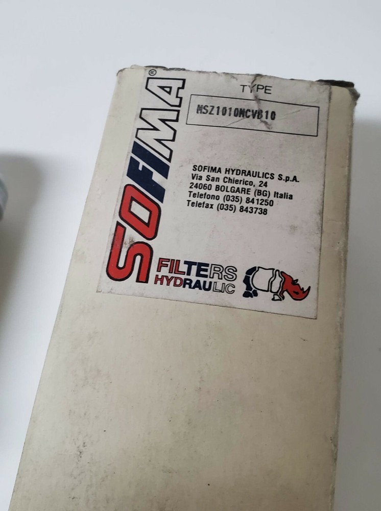 Sofima Hydraulic Filter NEW In Plastic - MSZ1010MCVB10 - Free Shipping C3