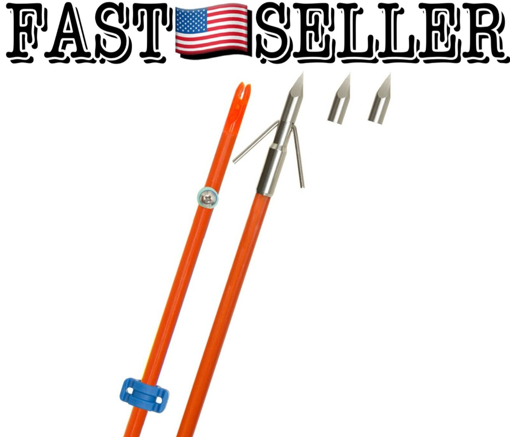 Fin-Finder Raider Pro Bowfishing Arrow with Riptide Pro Point