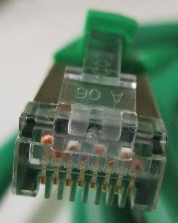 Legrand 27259 10FT Shield CAT5E Snagless Patch Cable Green