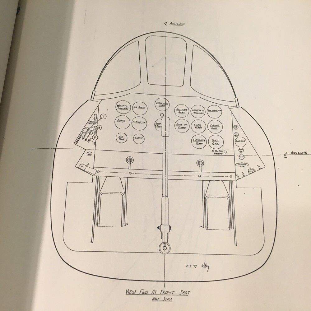 Temco T-35, TE-1A, TE-A Buckaroo Pilot's Flight Operating Instructions