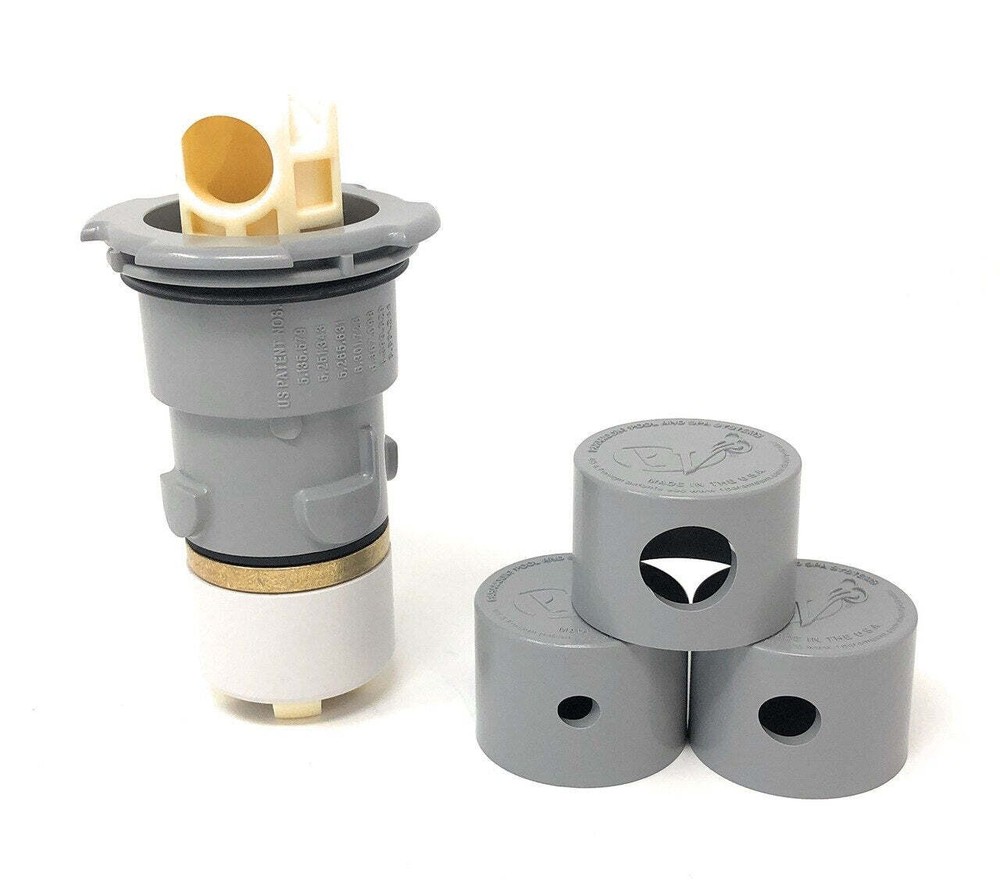 Paramount PV3 Pop Up Head with Nozzle Caps (Light Gray)
