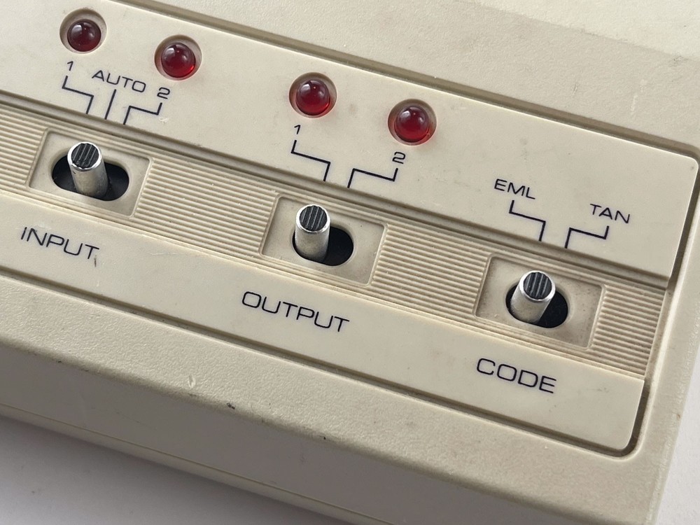 Tandy Printer Interface Selector 2 Parallel Radio Shack 26-2820 Untested