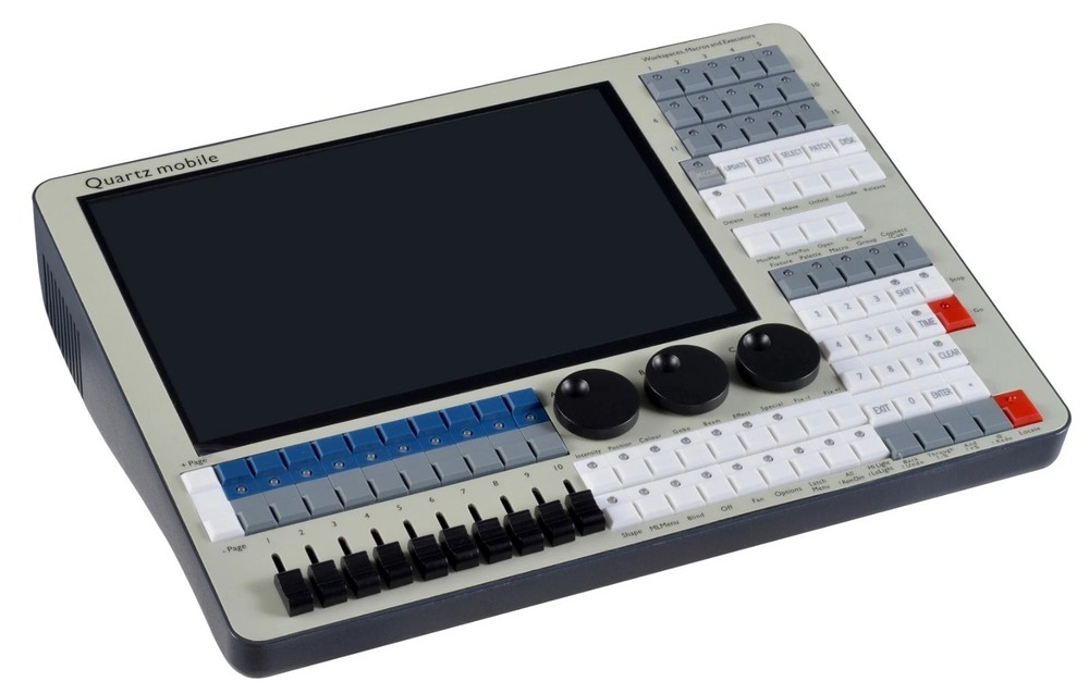 new DJ stage light controller Mini mobile dmx controller/touch screen +bag