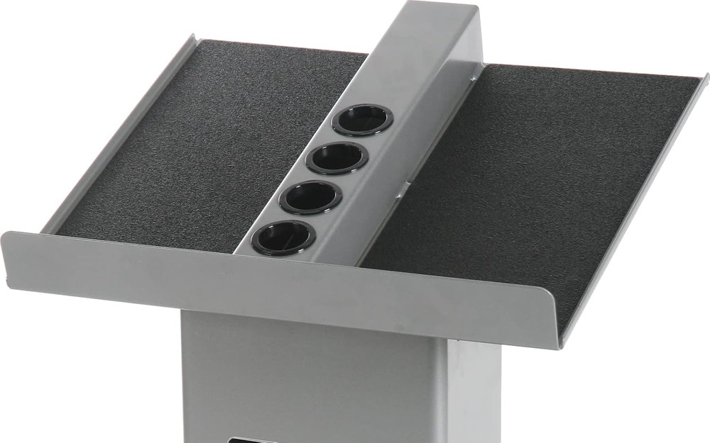 Large Column Stand, Dumbbell Rack & Weight Rack,Silver/Black