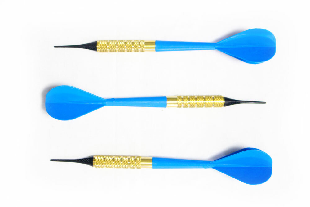 Arachnid Commercial Plastic Soft Tip Dart Set for Electronic Dartboards