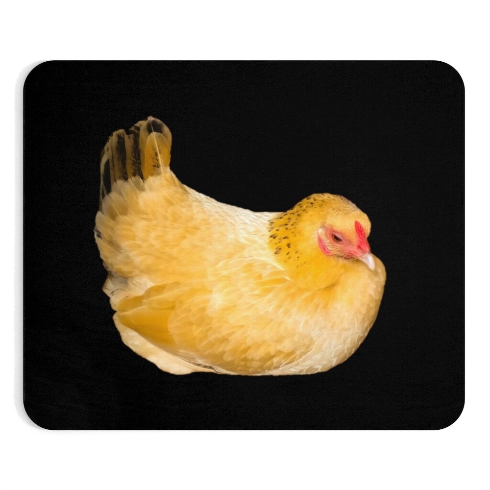 Boo the Loaf Hen Mousepad