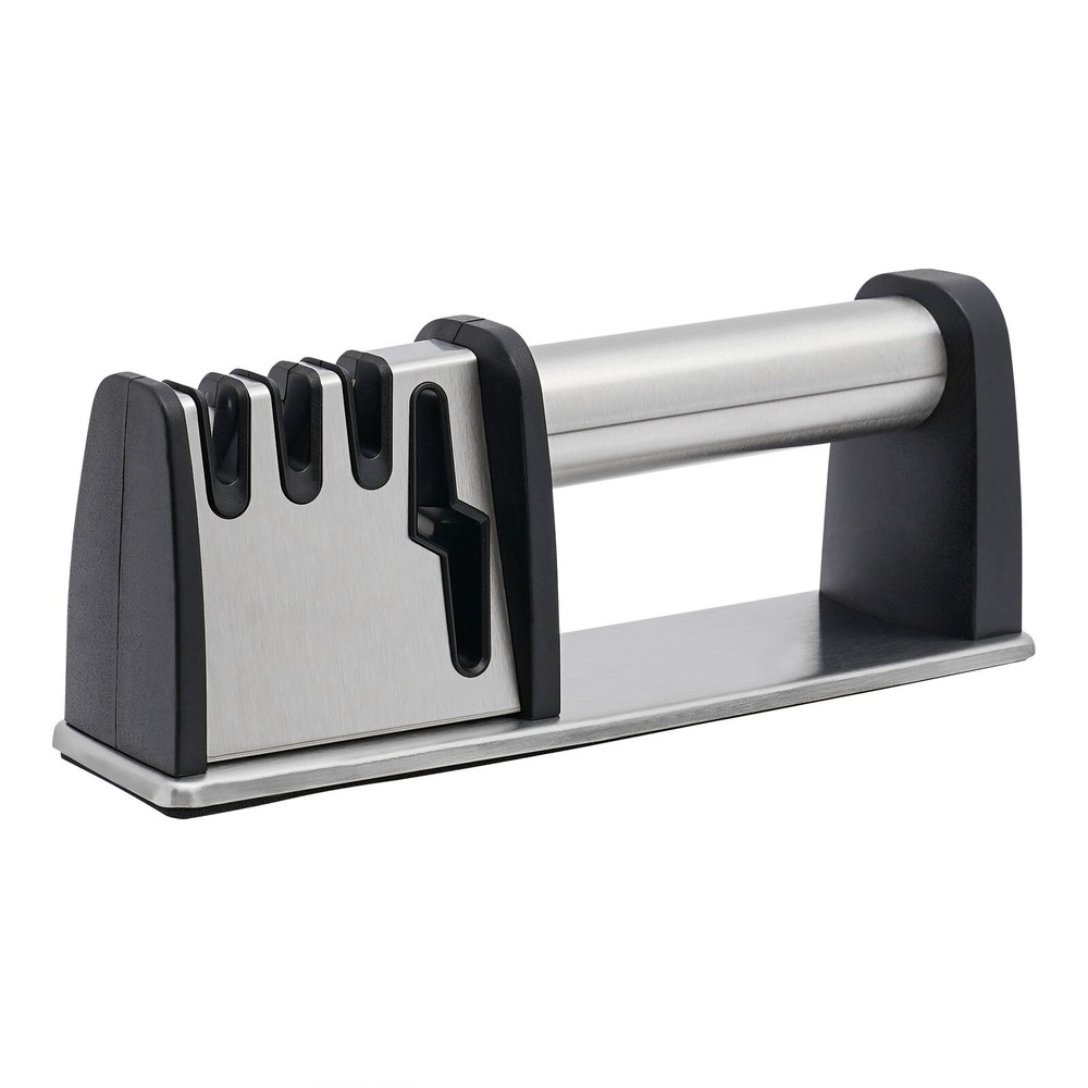 Manual Kitchen Knife Sharpener 4-Stage Knives&Scissors Sharpening Tool Accessory