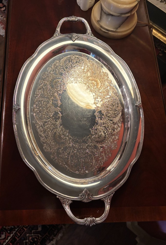 1948 MOONBEAM Pattern 5 Piece Coffee Tea Set By International Silver/Rogers S/P