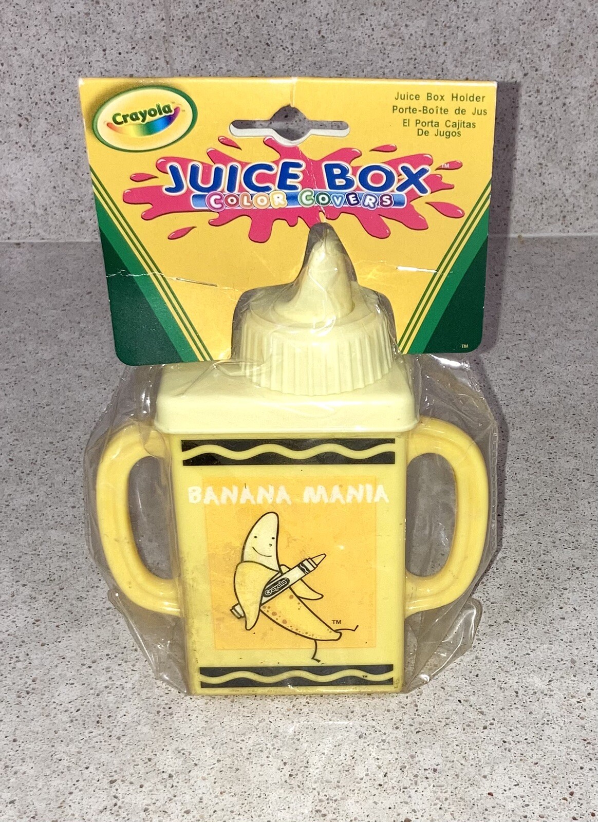 Crayola Kids Juice Box Color Covers Banana Mania School - New Sealed