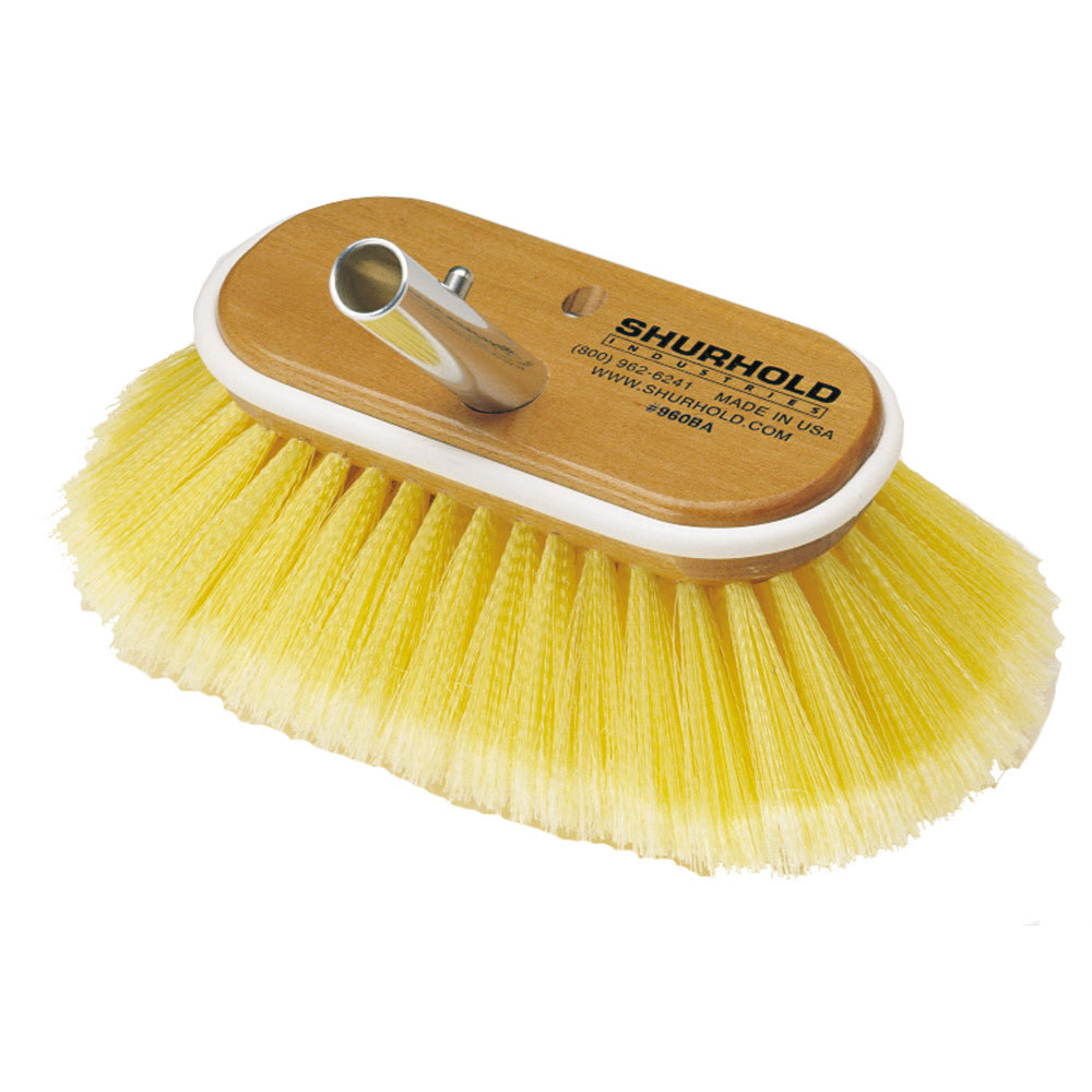 SHURHOLD 6" DECK BRUSH SOFT YELLOW POLYSTYRENE