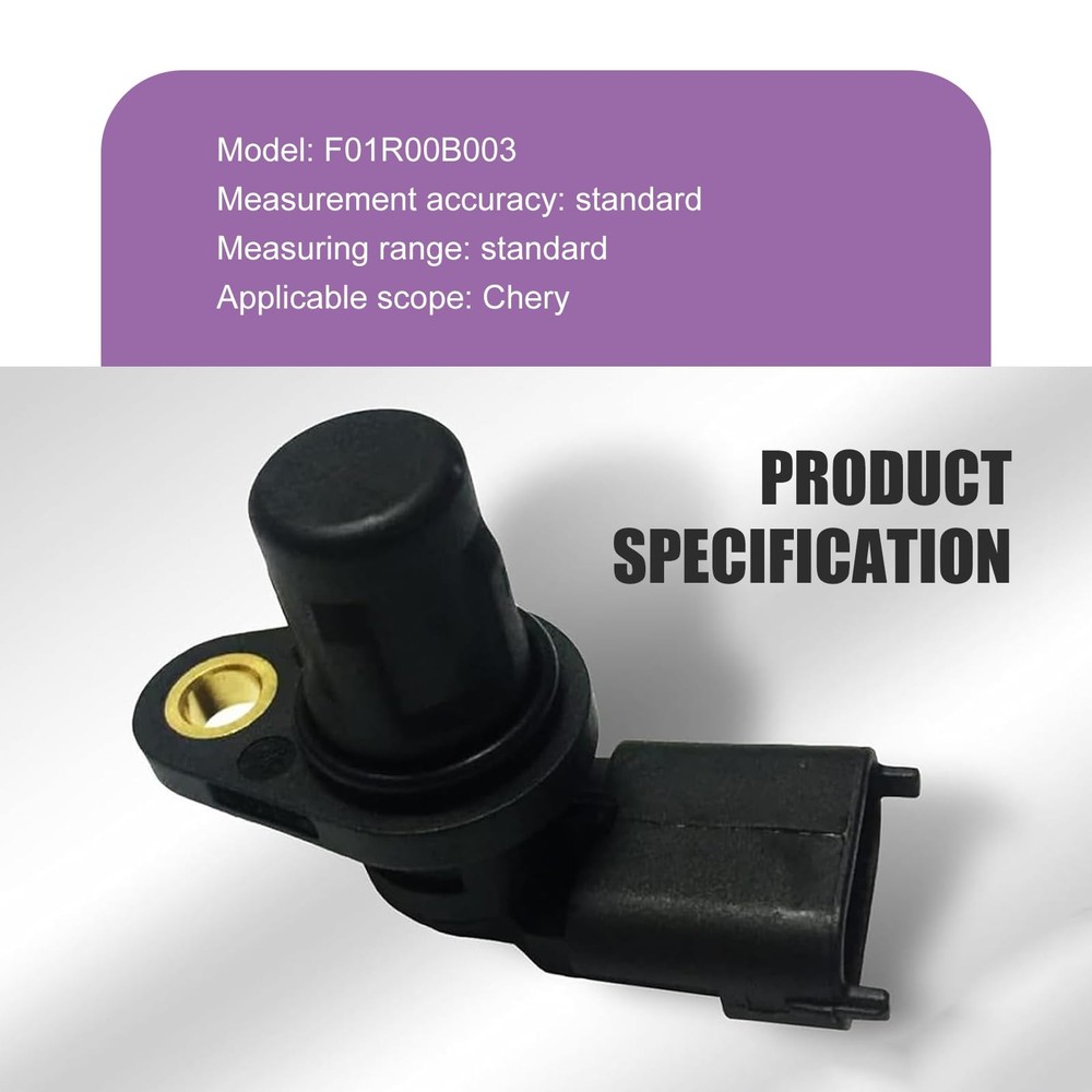DACIRTY Camshaft Position Sensor, Accessory Sensor for EPC Black