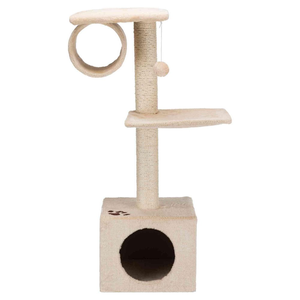 San Fernando Cat Tree Multi-Level Tower with Scratching Posts Condo Beige