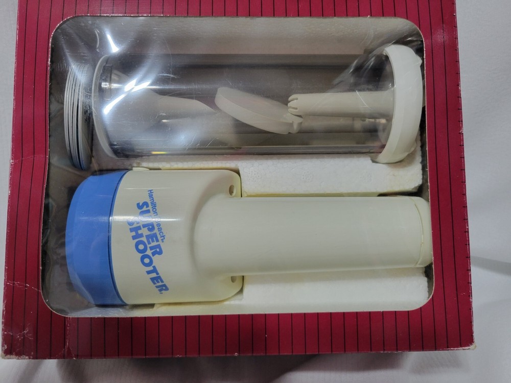 Hamilton Beach Super Shooter Cookie Press/Decorator #80000. Complete & Tested