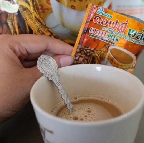 ZHULIAN COFFEE PLUS Instant Ginseng Extract Herb 2 bags x 40 Sachets - total of