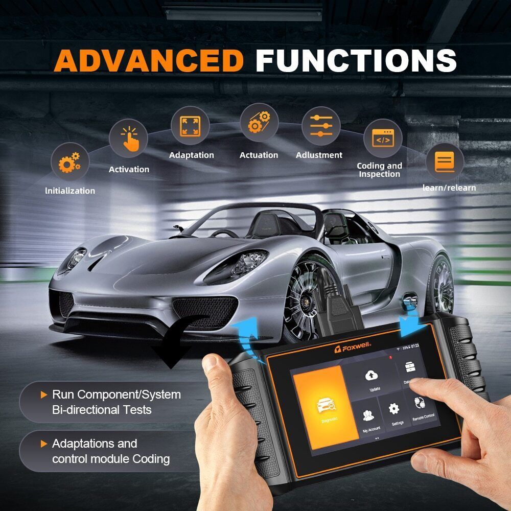 for BMW Bidirectional OBD2 Scanner Diagnostic ECU Coding Injector Coding Oil EPB