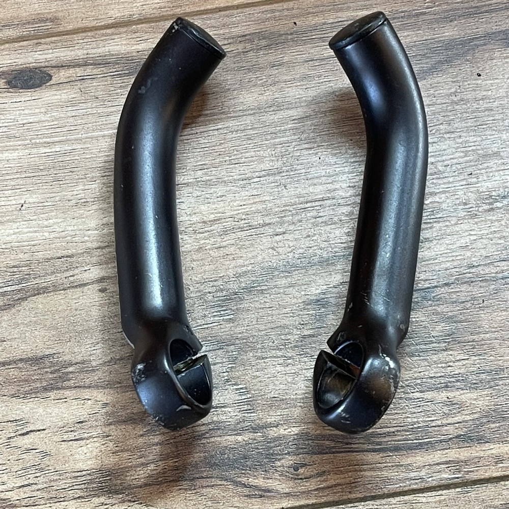 Profile Design Short Bend Black Anodized Bar Ends