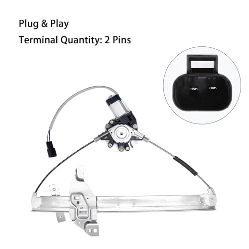 Front Left Driver Side Power Window Regulator with Motor Assembly, for 2006