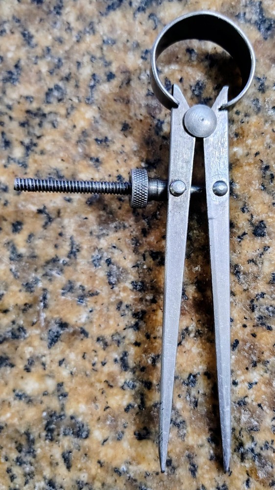 🗽 VINTAGE 4" DIVIDER MACHINIST/TOOLMAKER