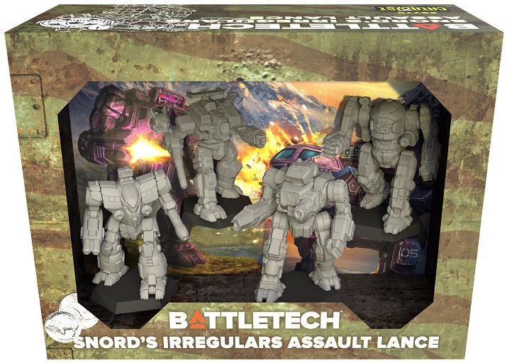 BattleTech: Snord's Irregulars Assault Lance