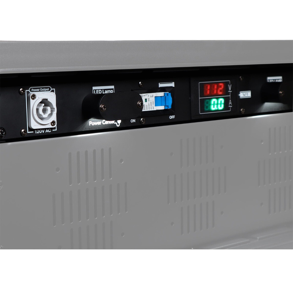 ProX X-PC10ASTRO 10-Way Rear Panel Power Distribution 1U Rack LED Lamp idjnow