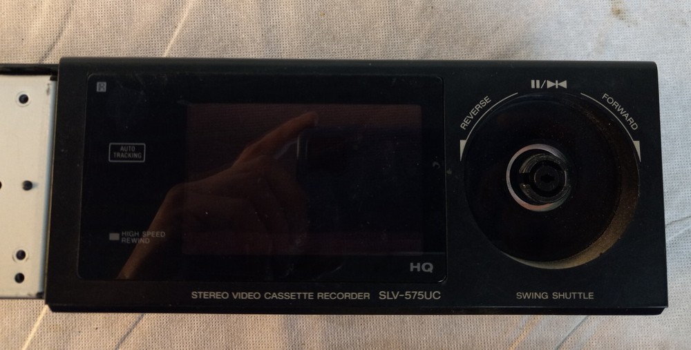 SONY SLV-575UC VCR - FRONT PANEL w FLIP DOWN PANEL
