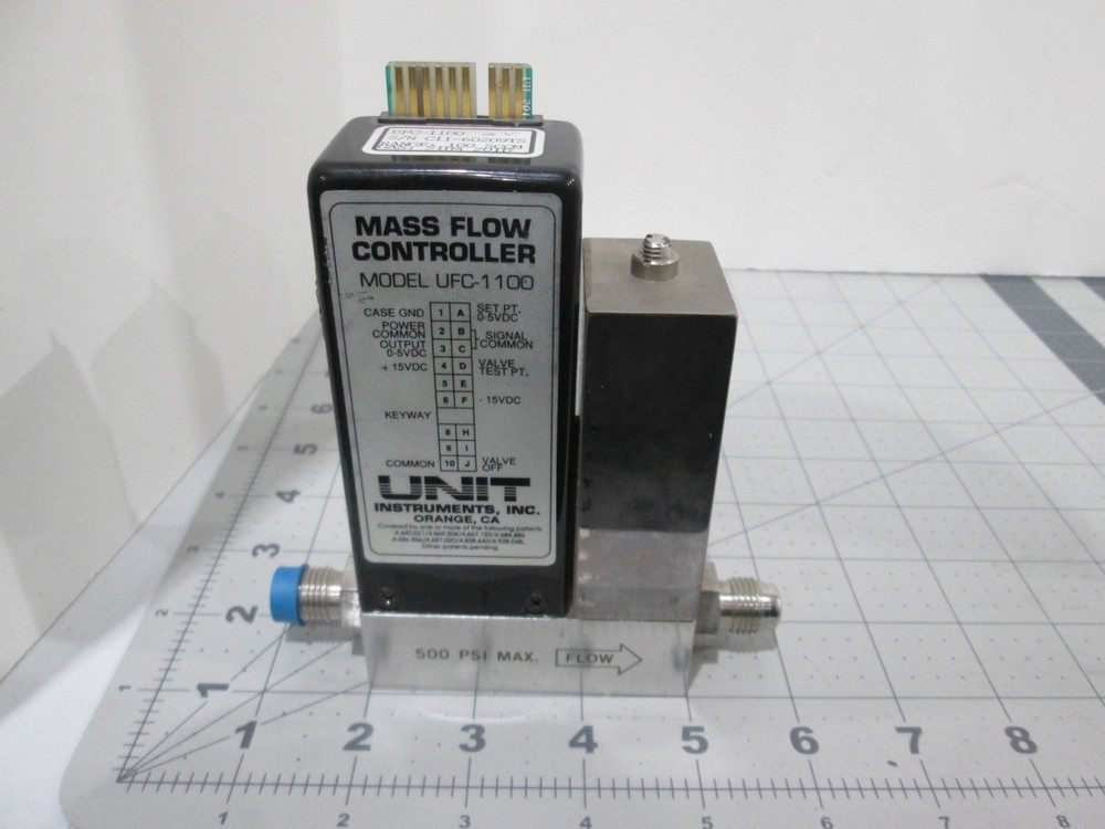 Unit, UFC-1100, Mass Flow Controller, SiH4, 100 SCCM, Used
