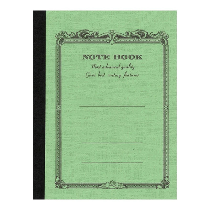 Apica Notebook Lined - A6 - Green
