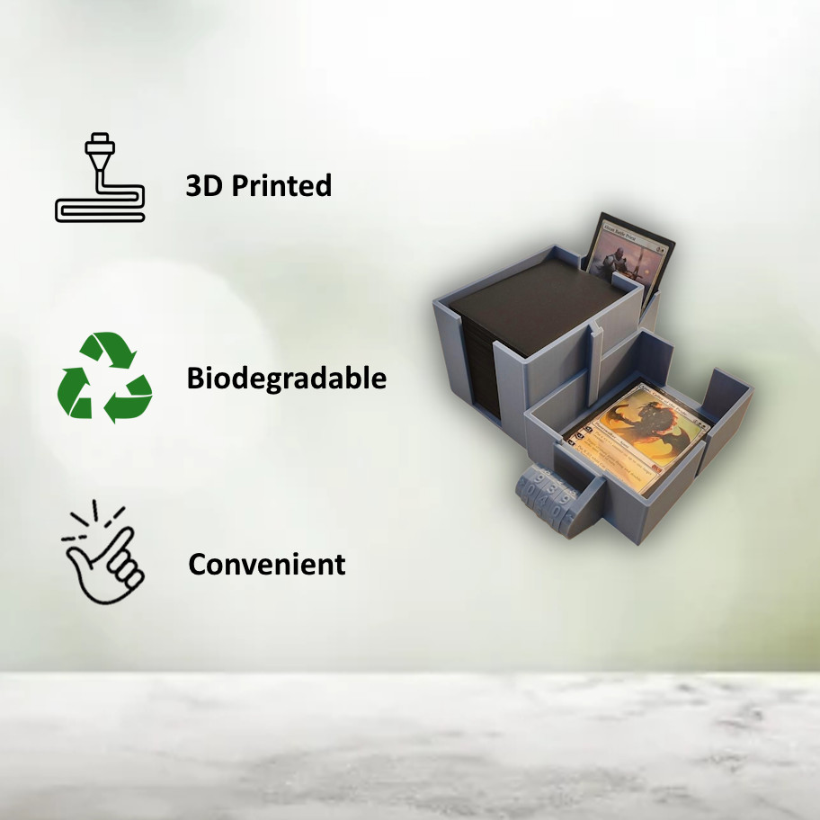 Modular Card Tray Set / Deck Box / Life Counter