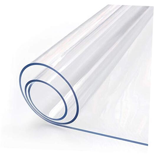Clear Plastic Dining Table Protector 48" x 22" New Clear Dining Table Protector